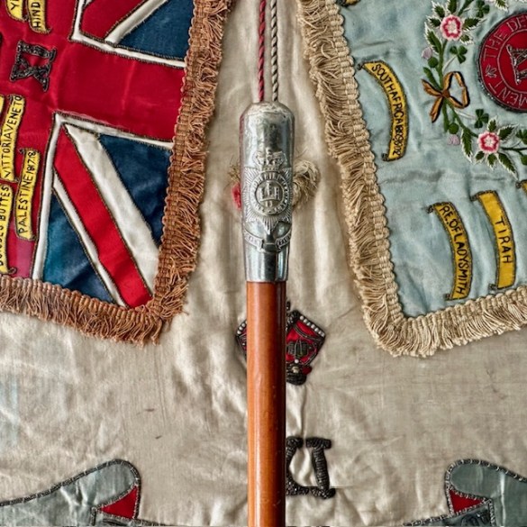 Victorian Devon Regiment Swagger Stick 17